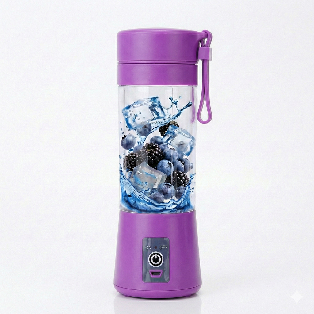 Mixeur Portable 400Ml Juice Blender Smoothie Rechargeable Mini Blender Portable Mixer Handheld Juicer Cup